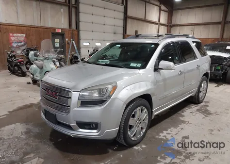 2014 GMC Acadia Denali из США, поврежденный, VIN 1GKKVTKD9EJ345352